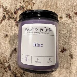 Purple Lilac Soy Candle Collection